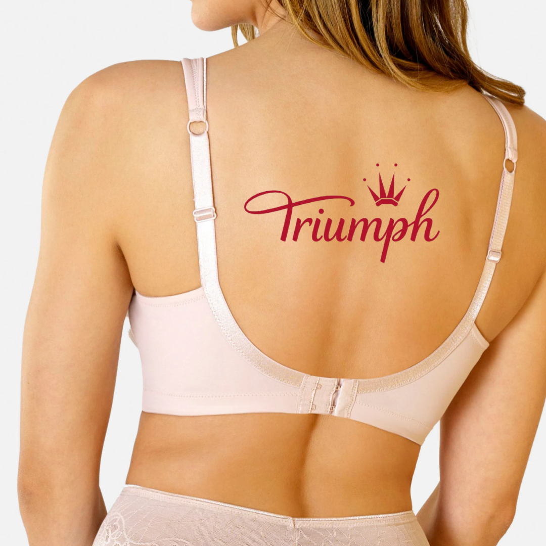 Triumph🍑【3 položky】Pohodlná podprsenka z čisté bavlny pro větší velikosti - vynikající opora