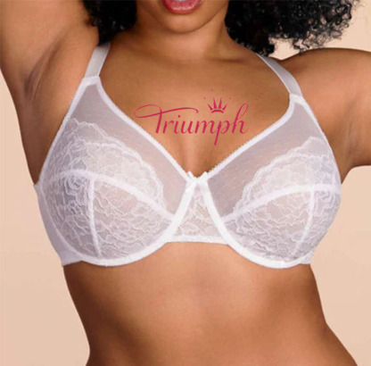 Triumph - 3 kusy.🎀2024 Romantická ultratenká podprsenka