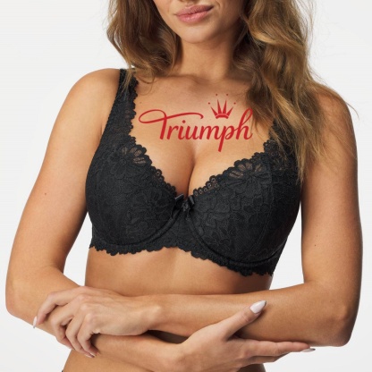 Triumph -【Kupte 1 a získáte 2 zdarma】Podprsenka s krajkovým lemem