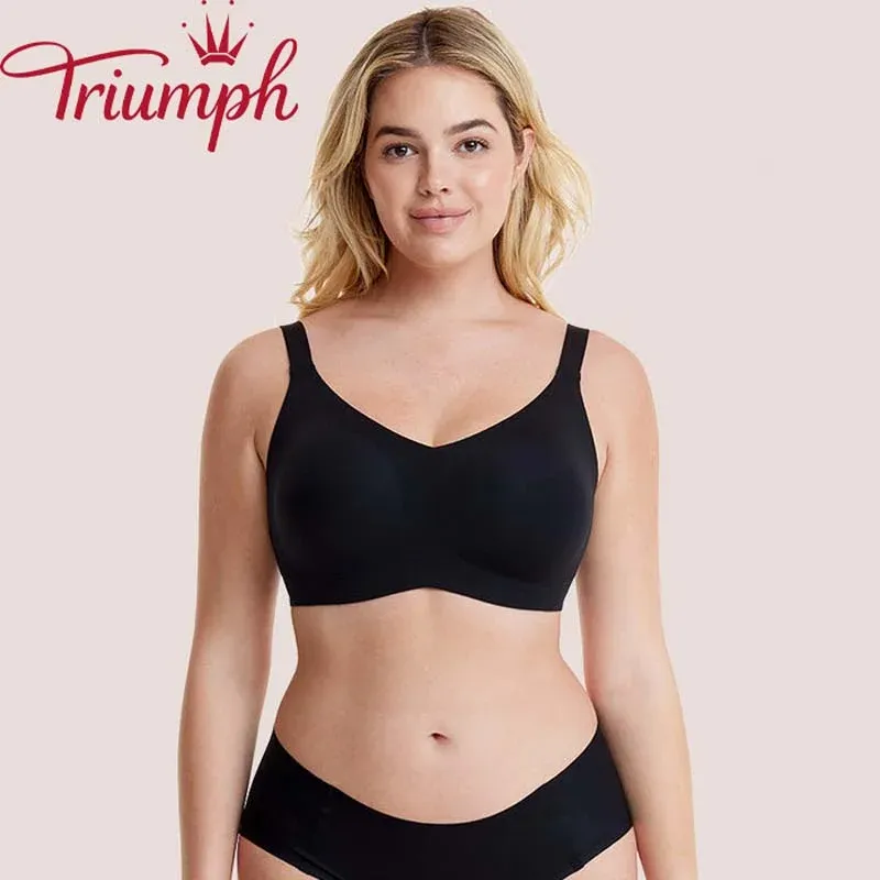 Triumph (3 ks) Bezešvá podprsenka z přírodního latexu