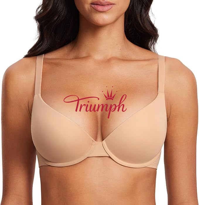 TRIUMPH - (3 ks) Pohodlná push-up podprsenka