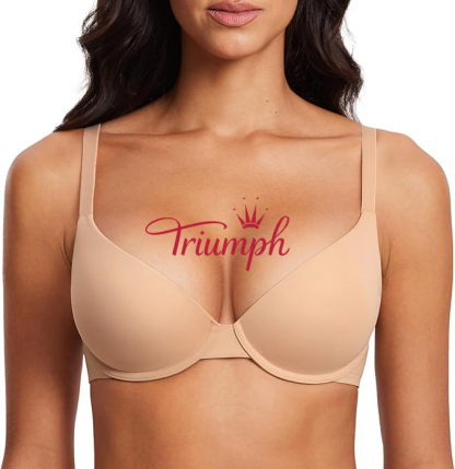 TRIUMPH - (3 ks) Pohodlná push-up podprsenka