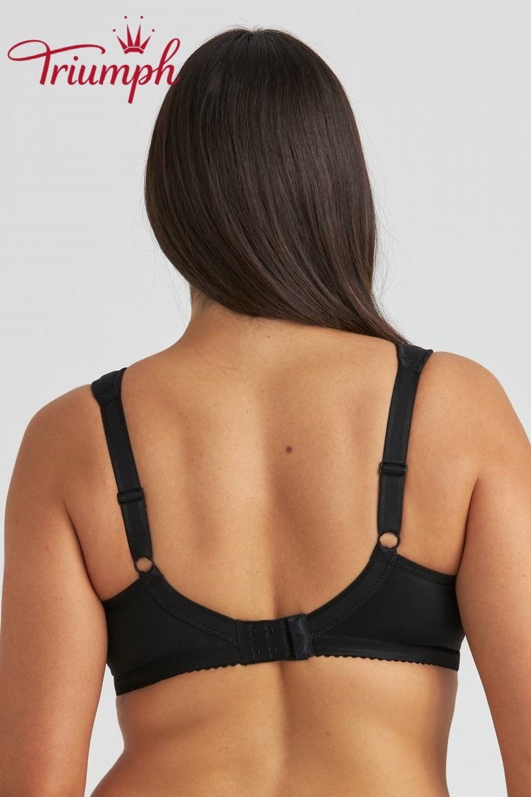 Triumph® 3 kusy 💖 sleva 50 % ✨ Novinka 2026 Polotuhá krajková vyšívaná podprsenka pro větší velikosti [65A-120H]