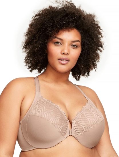 Triumph💥Women's Plus Size Front-close T-back Wonderwire Underwire-Kupte 1 a získáte 2 zdarma