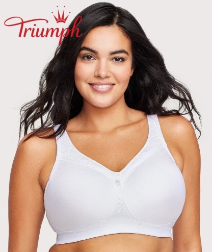 Triumph - 3 kusy. 💞Bezešvá, bezdrátová podprsenka pro každý den