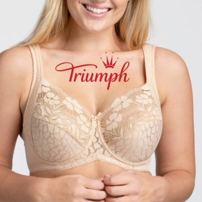 Triumph – [Koupit 1 a získat 2 zdarma] Velká módní elegantní krajková podprsenka