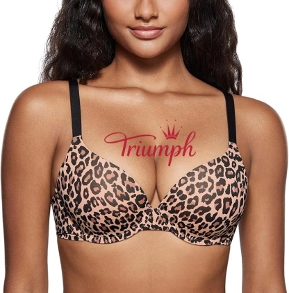 TRIUMPH - (3 ks) Pohodlná push-up podprsenka