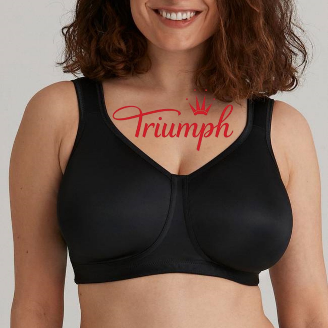 Triumph – [Kupte 1 a získáte 2 zdarma] Velká pohodlná bavlněná prodyšná podprsenka