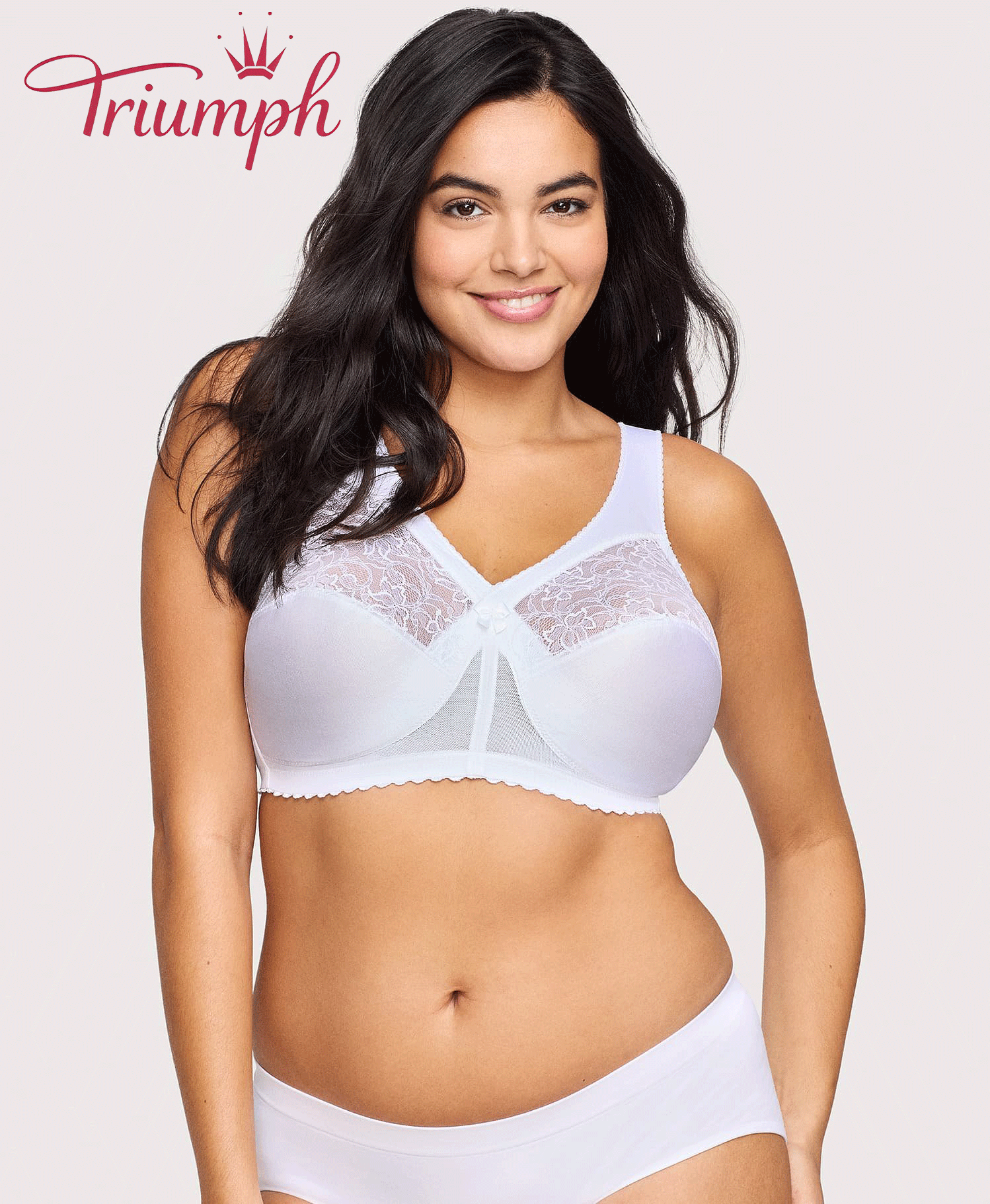 Triumph - 3 kusy. 💞Podprsenka s krajkou Comfort Fit