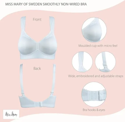 Triumph - 3 kusy. 💥Dámská tričková podprsenka s bezdrátovou úpravou