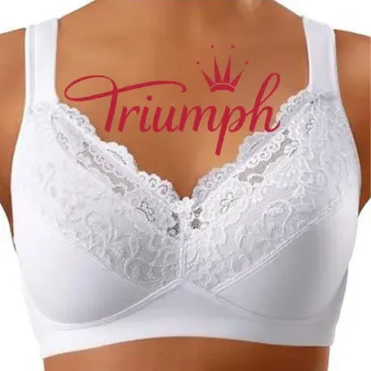 Triumph - 3 ks (75A-110F) 💝Měkká podprsenka s pohodlnými ramínky, bez kostic241✨