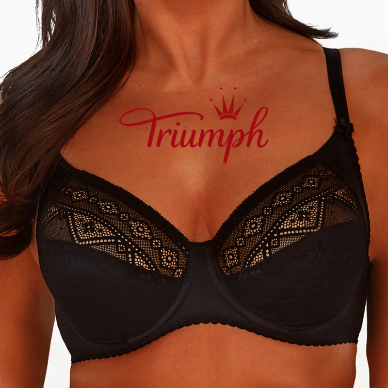 Triumph® – 3 kusy💖50% sleva✨Nejnovější dámská měkká prodyšná velká podprsenka z roku 2024