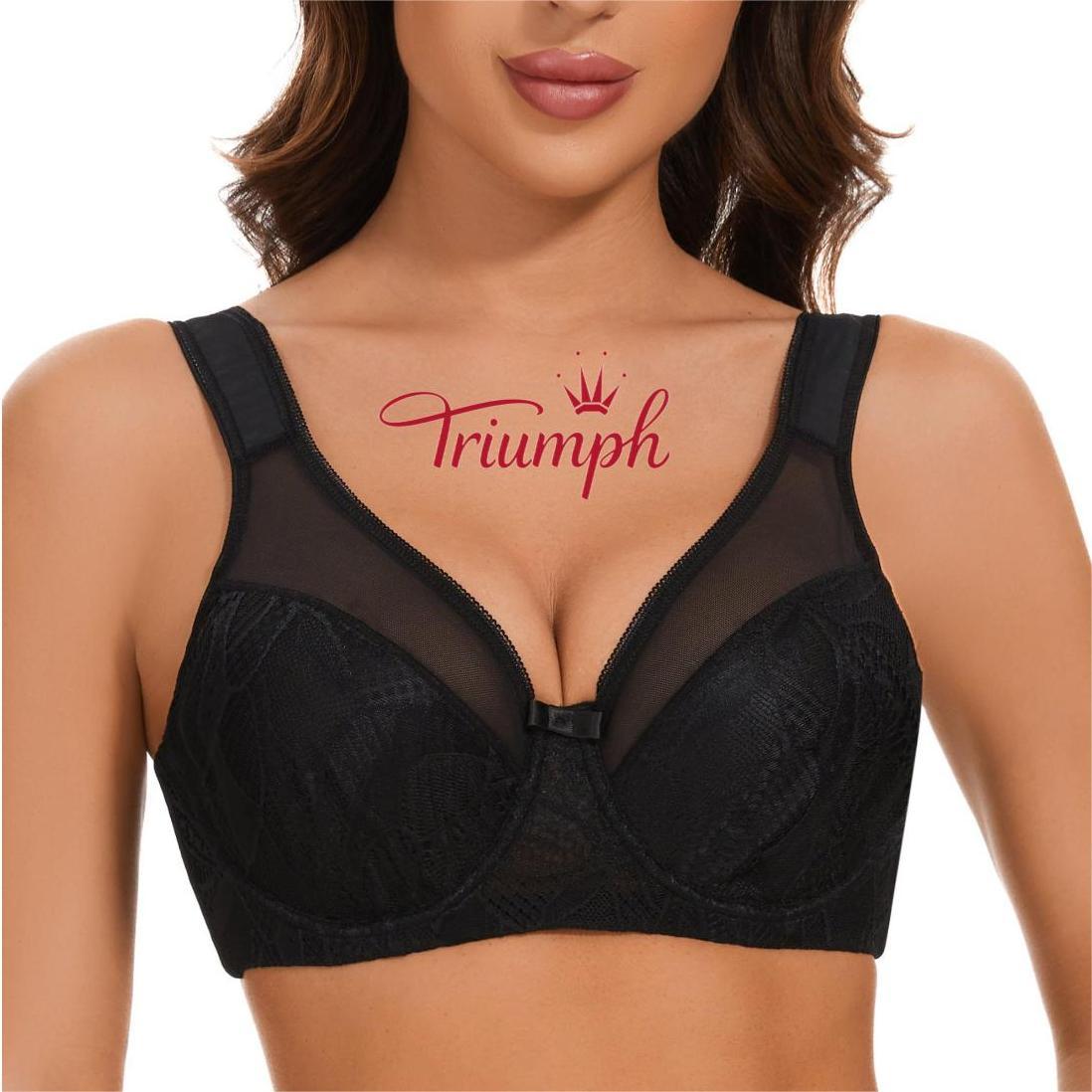 Triumph - (3 piese)💥Sutien neregulat la modă fără sârmă, stil fierbinte 2024