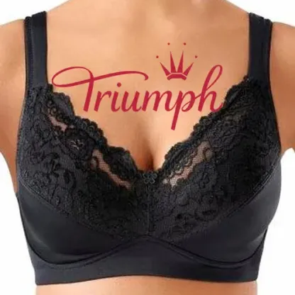 Triumph - 3 ks (75A-110F) 💝Měkká podprsenka s pohodlnými ramínky, bez kostic241✨