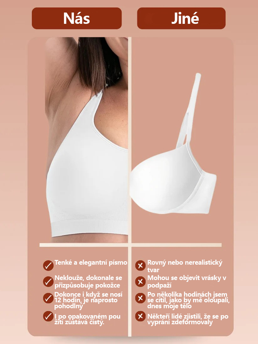 Triumph® 🌸 (balení 4 ks) – Pohodlná liftingová podprsenka: Díky měkké textuře a vynikajícím tvarovacím schopnostem poskytuje maximální pohodlí.