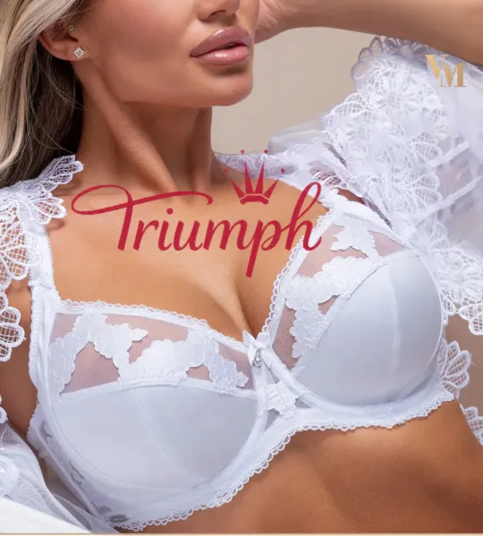 Triumph – 3 kusy podprsenek pro větší velikosti Comfort