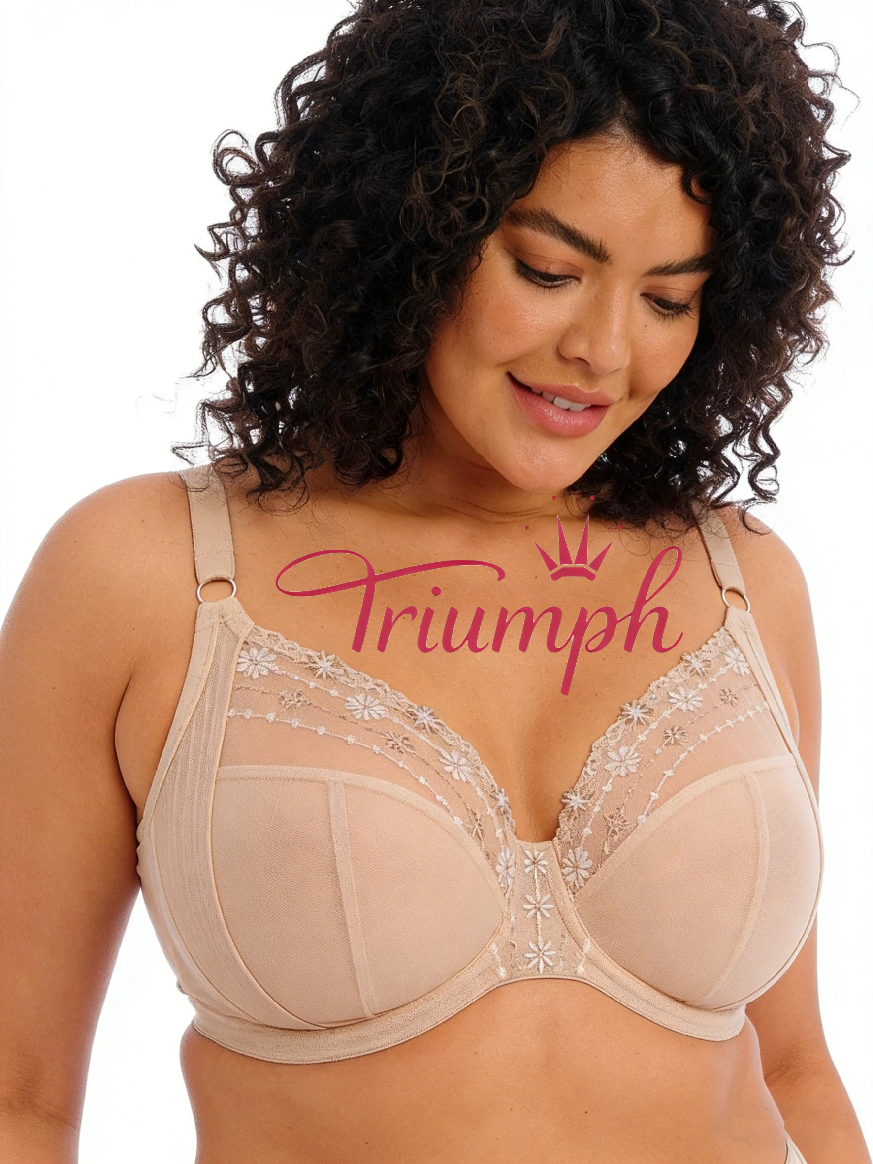 👙TRIUMPH – [3 ks]🔥50% Krajková podprsenka Daisy