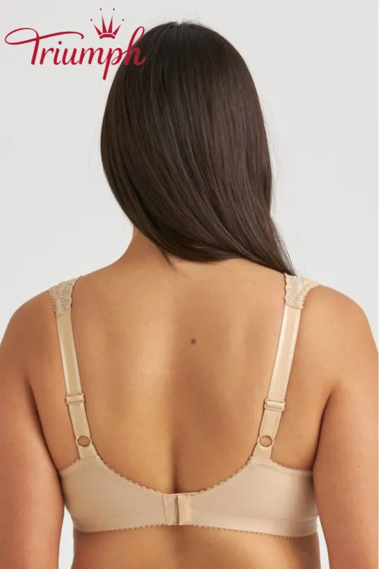 Triumph - set 3 piese 🔥 Sutien din dantelă imprimată Comfort