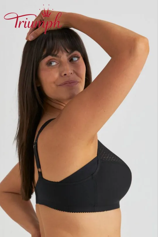 Triumph - set 3 piese 🔥 Sutien din dantelă imprimată Comfort