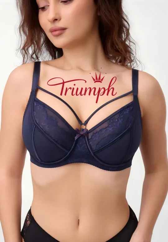 👙TRIUMPH – [3 kusy.]🔥50% SLEVA na sexy krajkové spodní prádlo pro plnoštíhlé