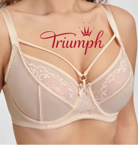 👙TRIUMPH – [3 kusy.]🔥50% SLEVA na sexy krajkové spodní prádlo pro plnoštíhlé