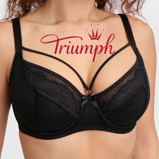👙TRIUMPH – [3 kusy.]🔥50% SLEVA na sexy krajkové spodní prádlo pro plnoštíhlé