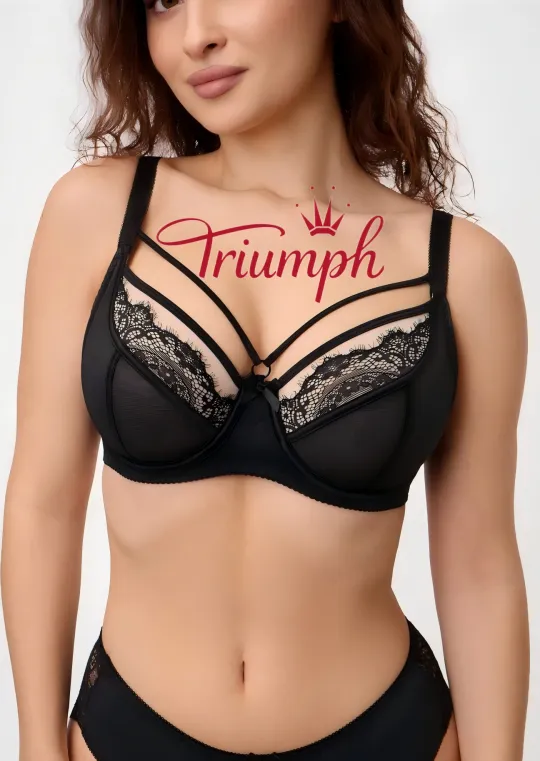 👙TRIUMPH – [3 kusy.]🔥50% SLEVA na sexy krajkové spodní prádlo pro plnoštíhlé