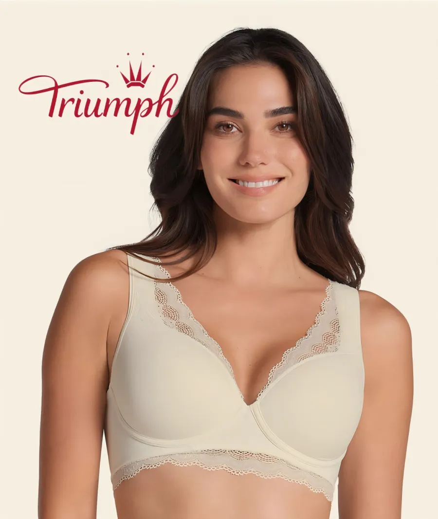 Triumph – 💖 Podprsenka s krajkou pro větší velikosti (3 ks)