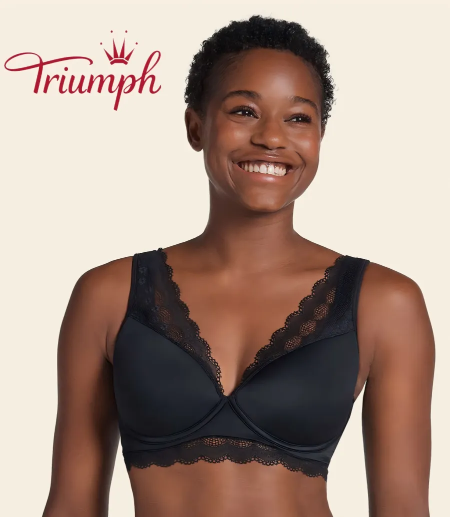 Triumph – 💖 Podprsenka s krajkou pro větší velikosti (3 ks)
