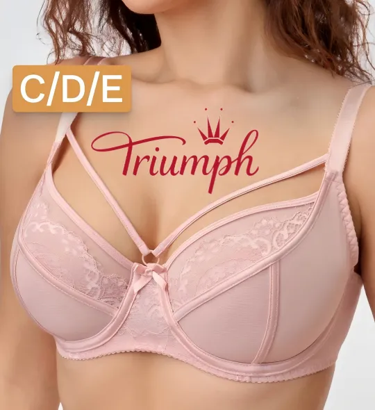 👙TRIUMPH – [3 kusy.]🔥50% SLEVA na sexy krajkové spodní prádlo pro plnoštíhlé