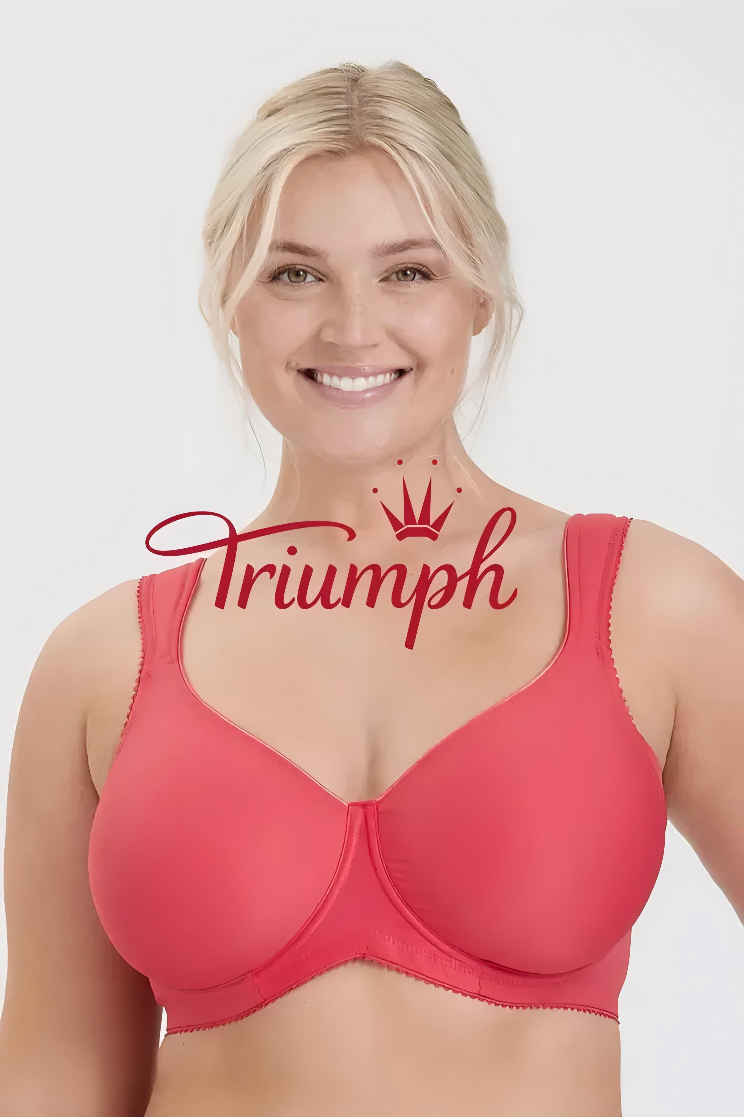 Triumph💥Rovná push-up podprsenka s plnými košíčky-Kupte 1 a získáte 2 zdarma