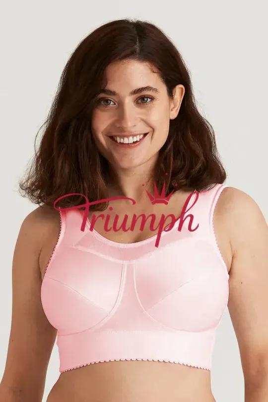 Triumph - (3 ks) Aktivní podprsenka Simplex z bavlny