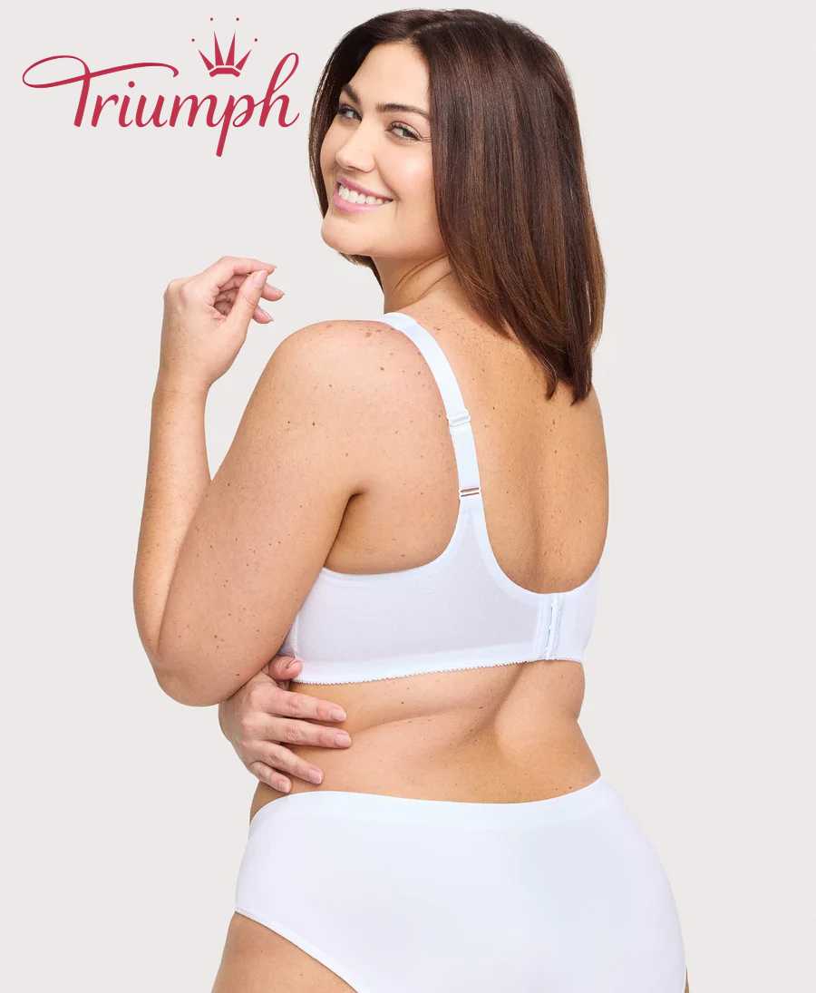 🔥Triumph - (3 ks) Velká krajková podprsenka s ultratenkým tvarujícím efektem