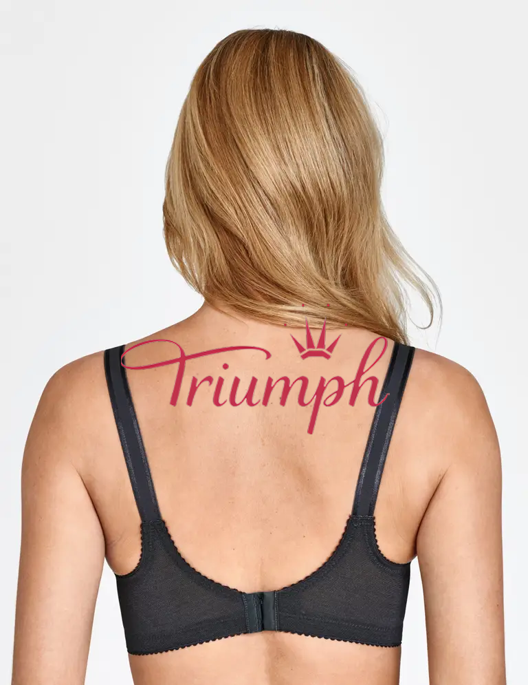 Triumph - (3 szt.) Biustonosz Full Cup z haftem