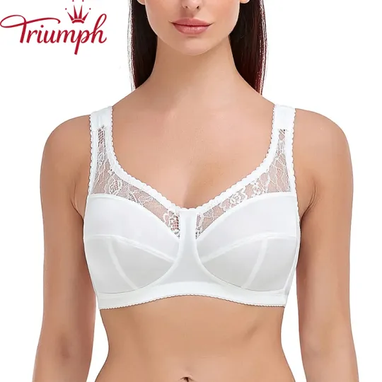 Triumph - 3dílná sada🔥Sexy krajkové spodní prádlo, ultratenká podprsenka