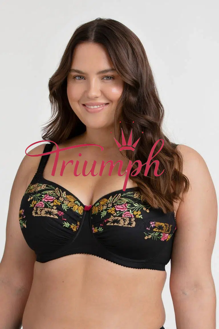 💖Triumph® 3 kusy v balení ✨Vyšívané tylové spodní prádlo