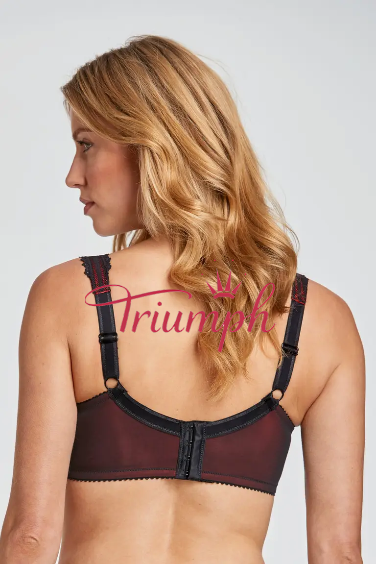 Triumph - 3 kusy✨Vyztužená tylová podprsenka s kosticí