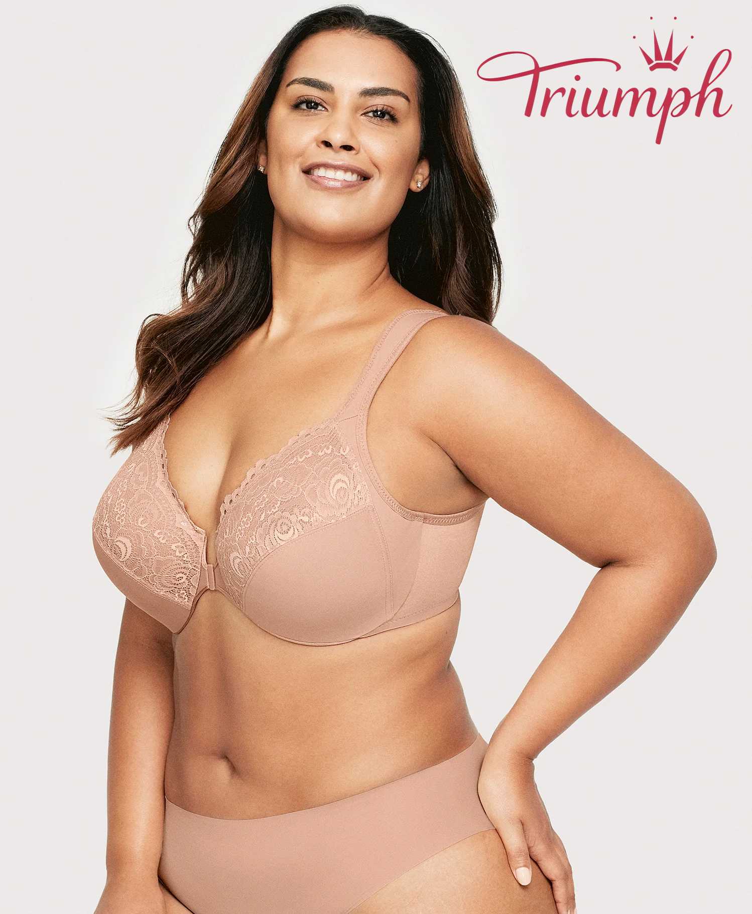 [Copy]Triumph - (3 ks) Podprsenka s předním zapínáním