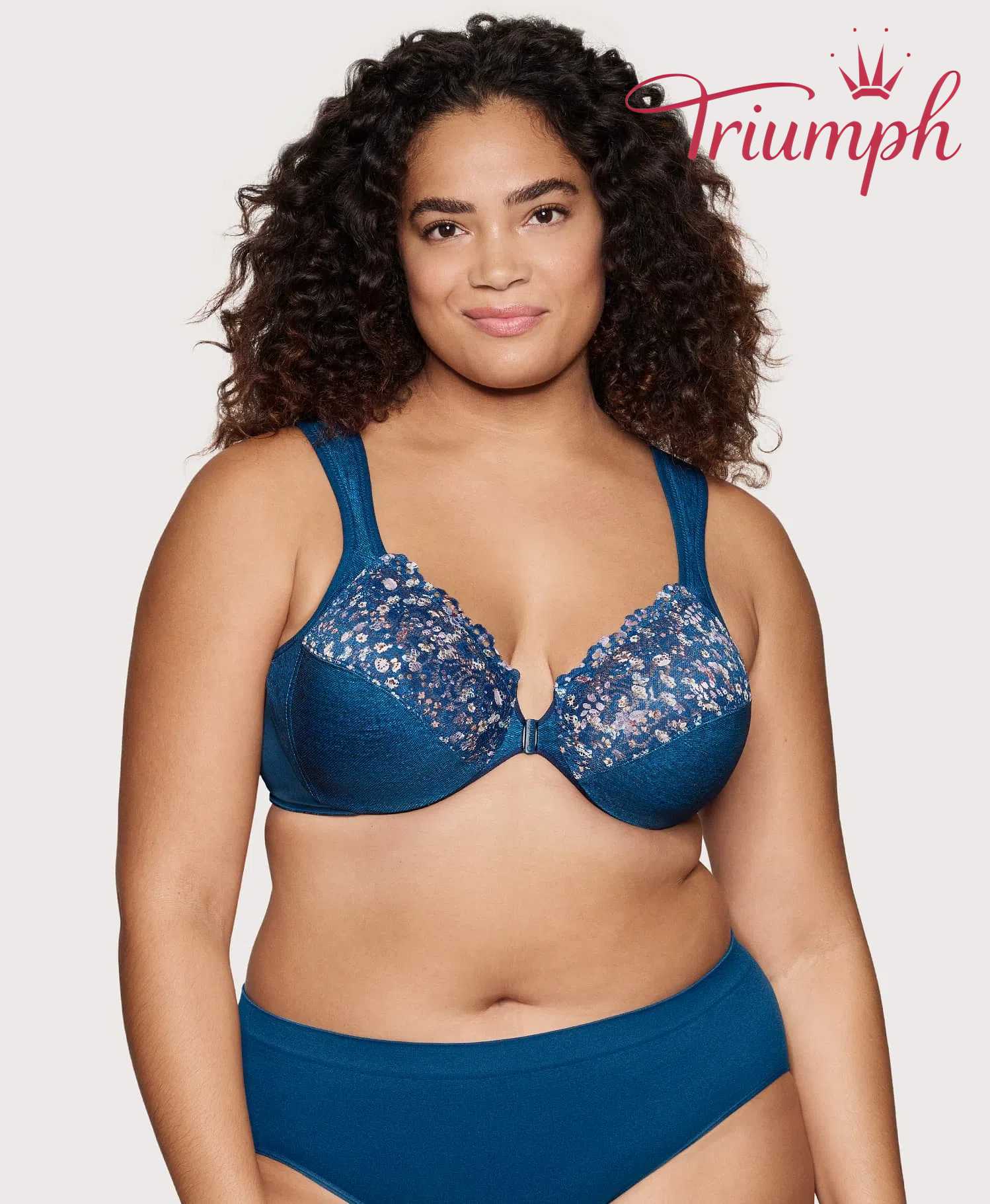 [Copy]Triumph - (3 ks) Podprsenka s předním zapínáním