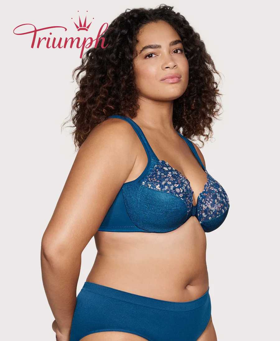 [Copy]Triumph - (3 ks) Podprsenka s předním zapínáním