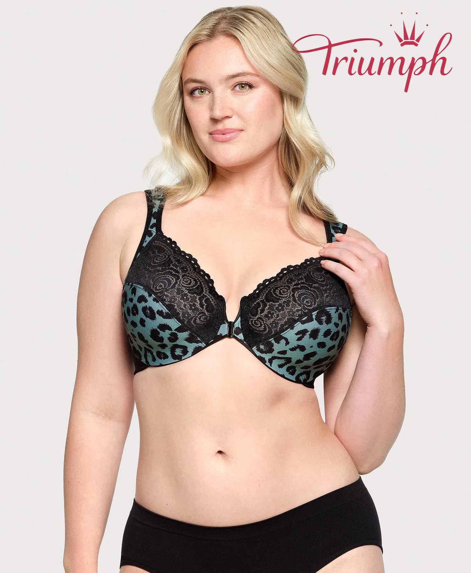 [Copy]Triumph - (3 ks) Podprsenka s předním zapínáním