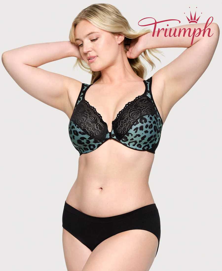 [Copy]Triumph - (3 ks) Podprsenka s předním zapínáním