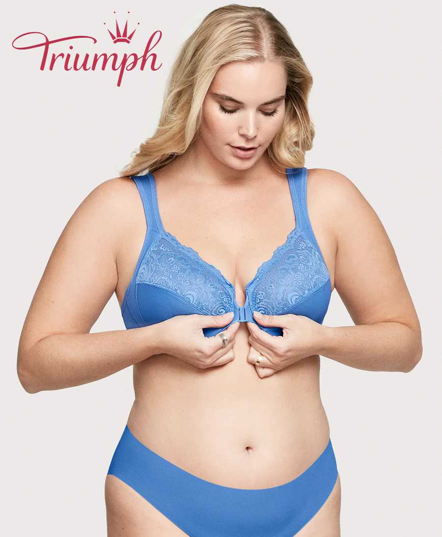 [Copy]Triumph - (3 ks) Podprsenka s předním zapínáním