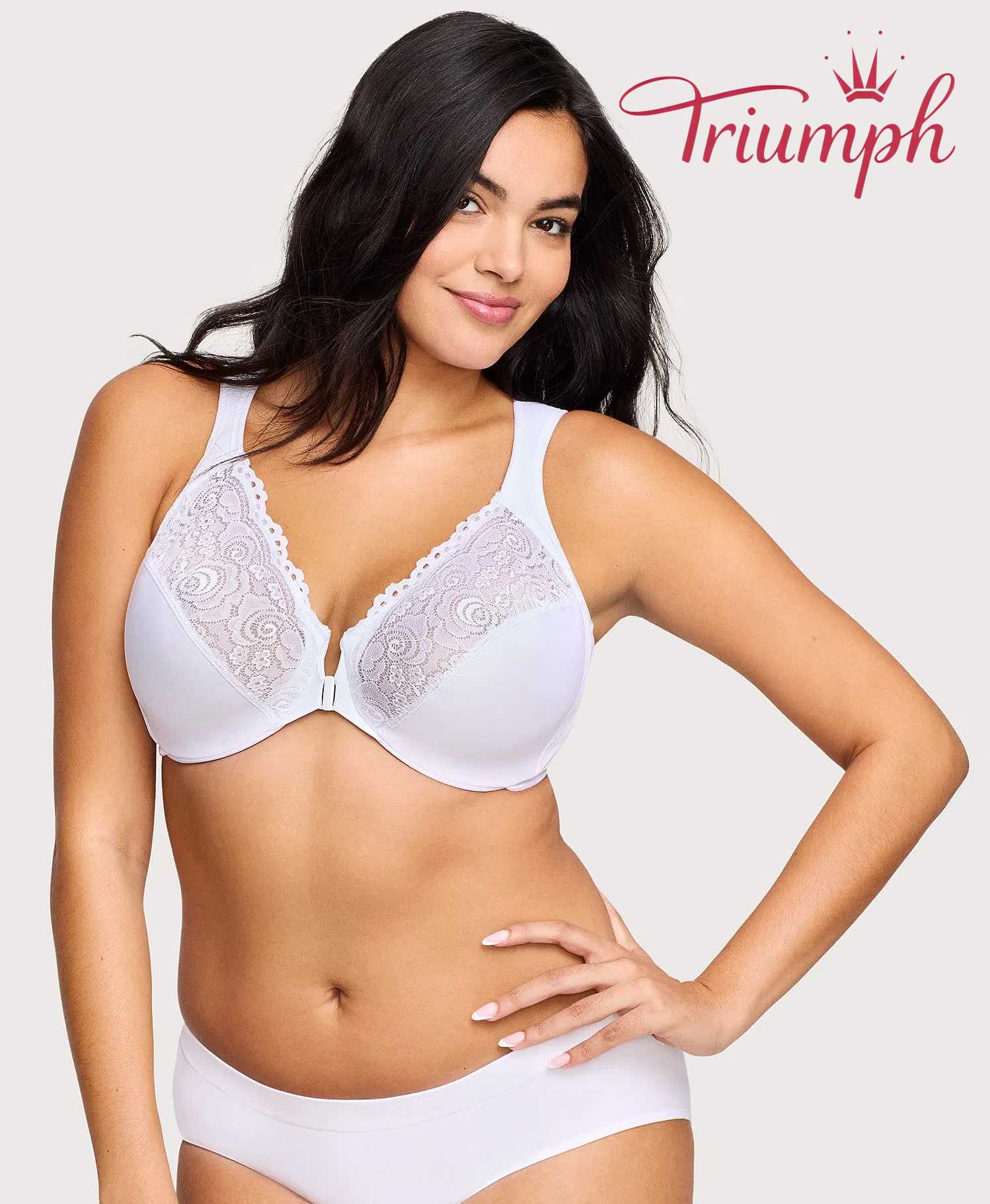 [Copy]Triumph - (3 ks) Podprsenka s předním zapínáním