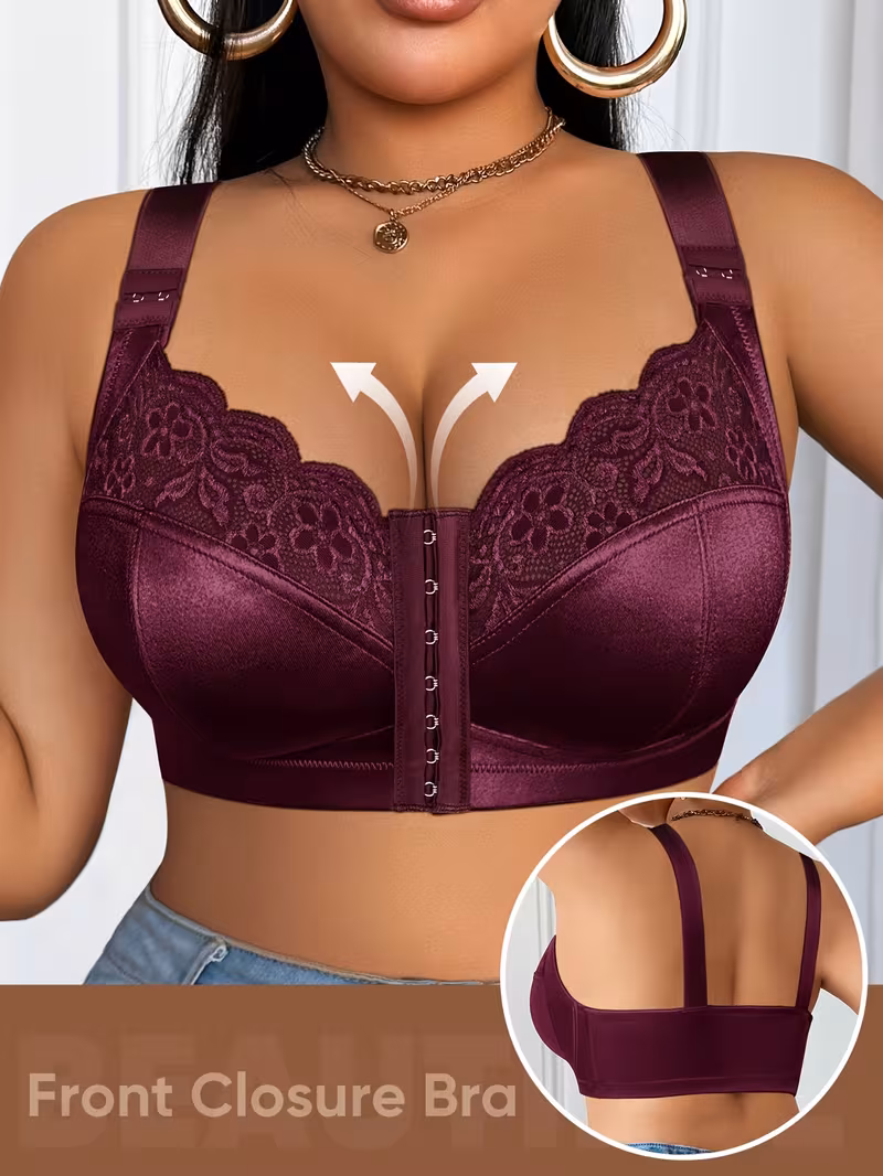 👙TRIUMPH – [4 szt.]🔥50% Biustonosz damski dla puszystych o pełnym zakryciu - Biustonosze dla puszystych o wyrazistych proporcjach