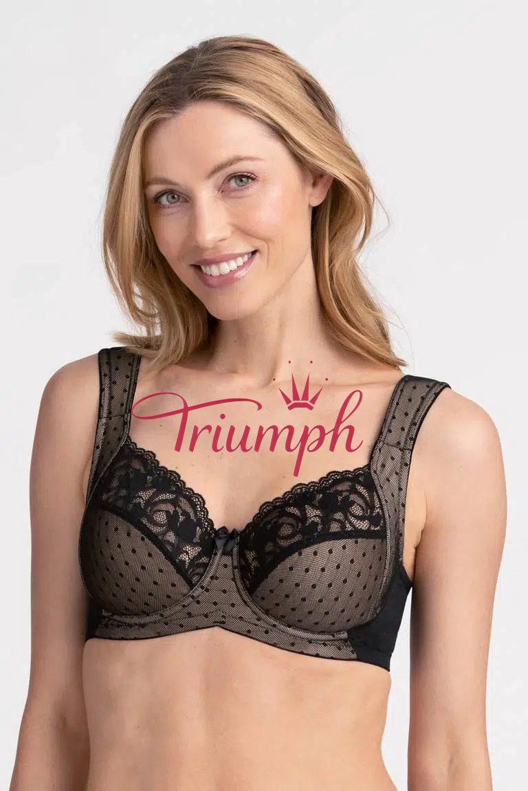 Triumph® 3 ks💖50% sleva✨🔥Podprsenka Dotty Delicious [65A-120H]