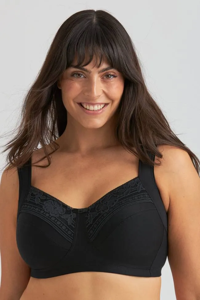 Triumph - 3 ks (75A-110F) 💝Měkká podprsenka s pohodlnými ramínky, bez kostic✨