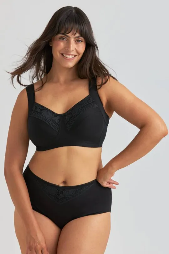 Triumph - 3 ks (75A-110F) 💝Měkká podprsenka s pohodlnými ramínky, bez kostic✨