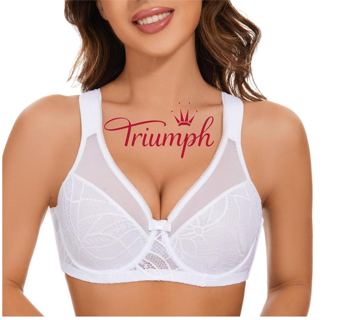 Triumph - (3 piese)💥Sutien neregulat la modă fără sârmă, stil fierbinte 2024