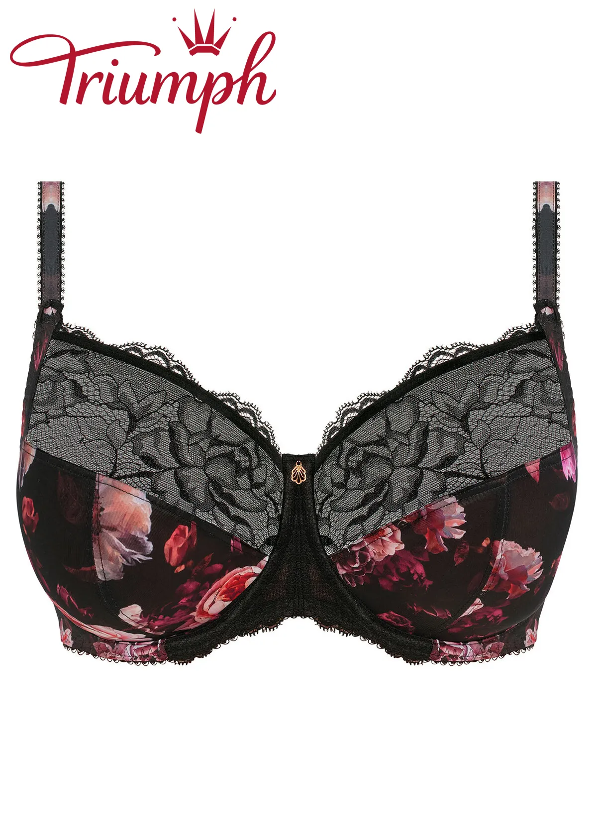 Triumph® 3 ks💖50% sleva✨2025 Podprsenka s kosticemi a květinovým vzorem [65A-120H]